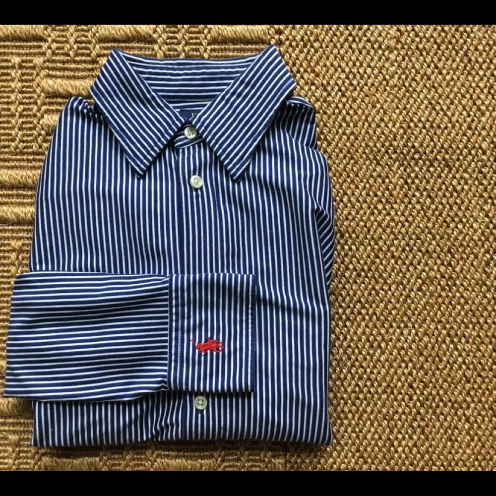 Ralph Lauren ladies long sleeve button down shirt